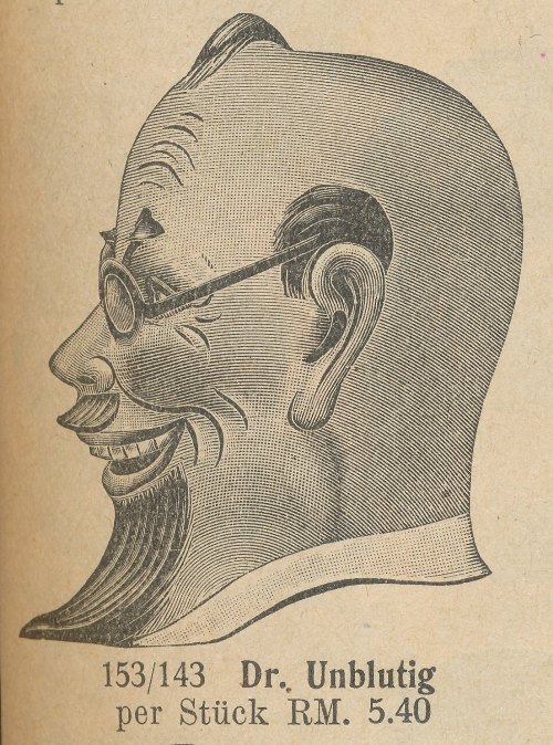 1938 Katalog Heintz und Kühn Dr. Unblutig