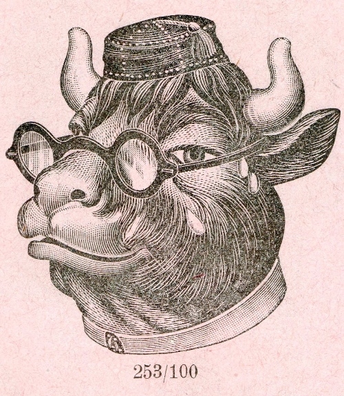 1904 Maskenkatalog Eilers & Mey Ochsenkopf