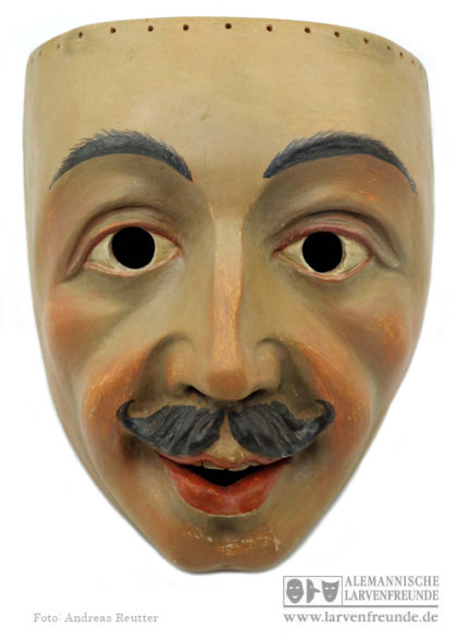 Huttlerlarve Maskenmuseum Igls Holzmaske