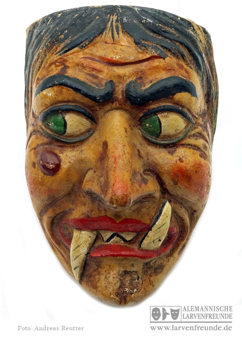 Thüringen Maskenmodell Hexe Hanf (1f)
