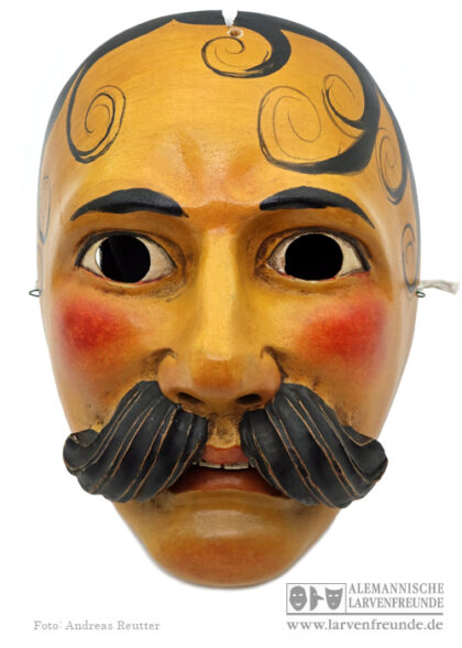 Gröllratscher Mittenwald Homzmaske Maskenmuseum