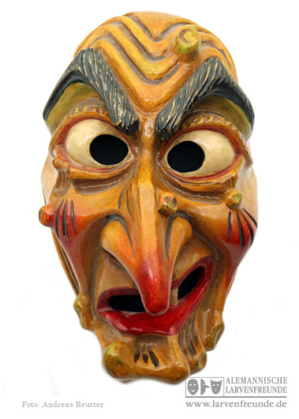 Hexenmaske Maskenmuseum Bräunlingen Hofacker