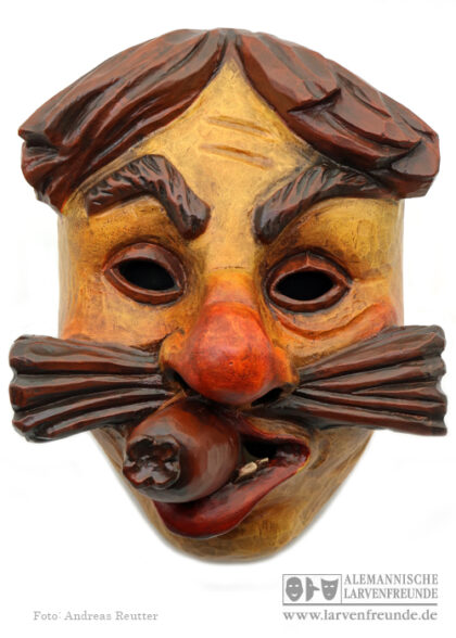 Dorausschreier Saulgau Holzmaske Maskenschnitzer