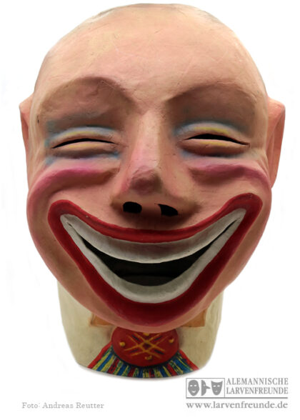 Lachen Grund Mollikopf Schwellkopf Pappmaske Maskenmuseum