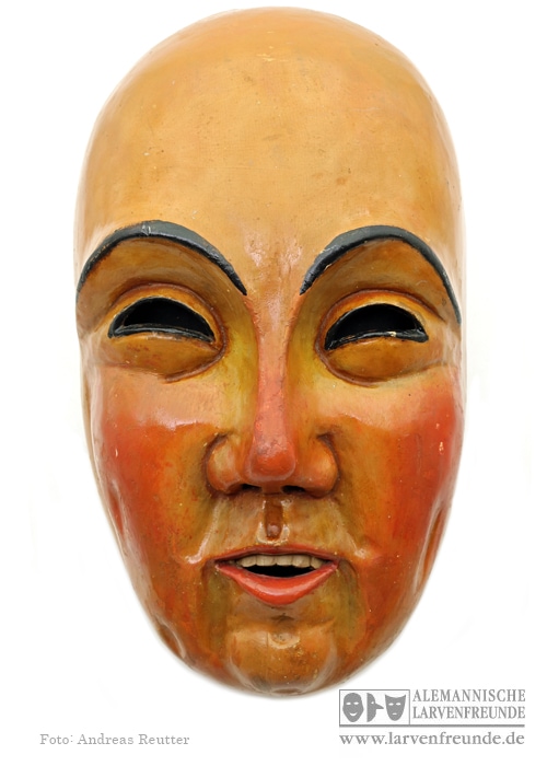 Plätzler Holzmaske Weingarten Fasnetsmuseum Maskenmuseum