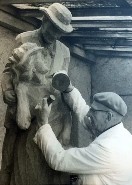 Maskenschnitzer Bildhauer Ruckteschell Kirchzarten