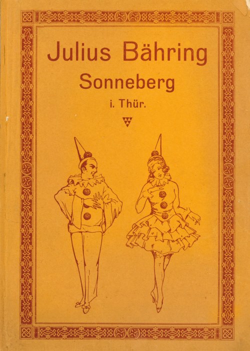 Maskenfabrik Katalog Bähring Sonneberg
