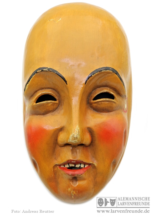 Holzmaske Plätzler Weingarten Maskenmuseum