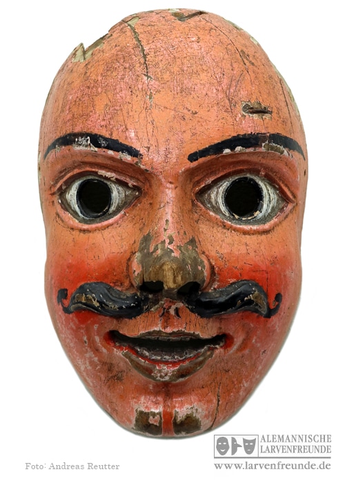 Maskenmuseum Fasenickl Holzmaske Holzlarve Altmühltal