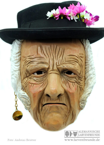 Albert Neff Appenzell Holzmaske Portraitmaske