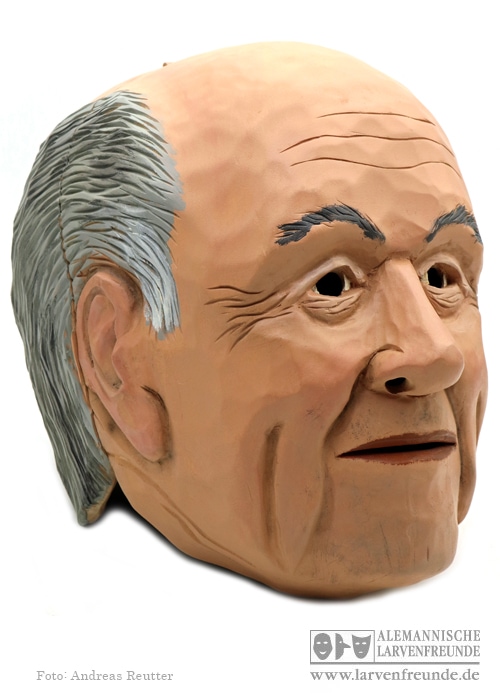Portraitmaske Sepp Blatter Kyburz (2f)