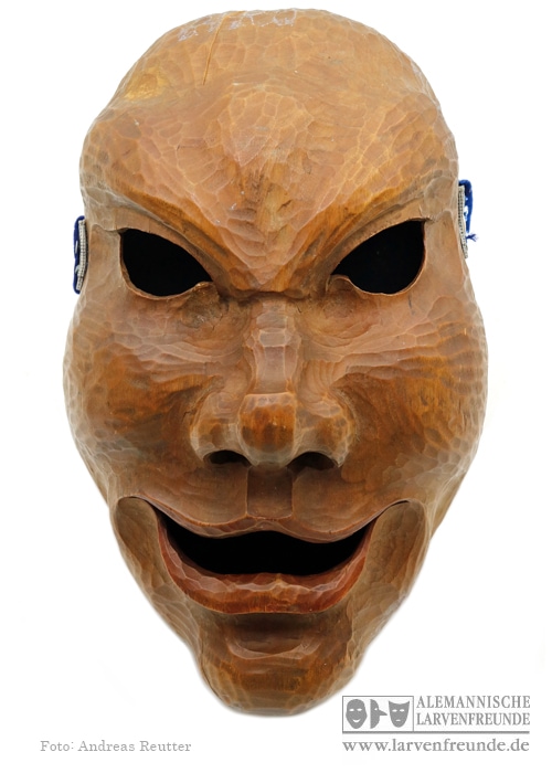 Freiburger Gumper Holzmaske Maskenmuseum