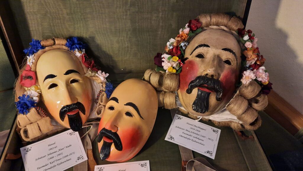 Kulturfahrt Oberndorf Larvenrunde Masken Hansel Schantle Narro