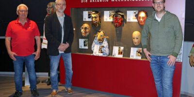 Sonderausstellung im Narrenschopf: Acht zeitgenössische Maskenschnitzer und ihre Werke