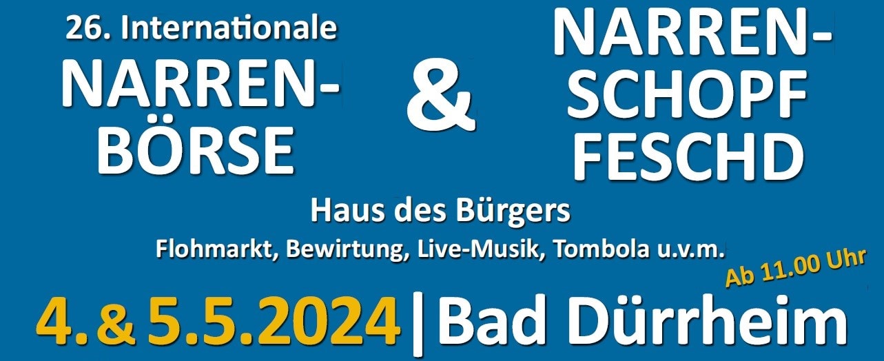 Narrenbörse 2024 Bad Dürrheim