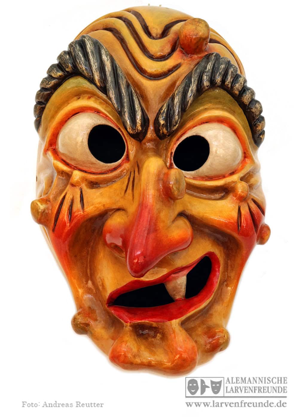Bräunlinger Urhexe hexenmaske holzmaske
