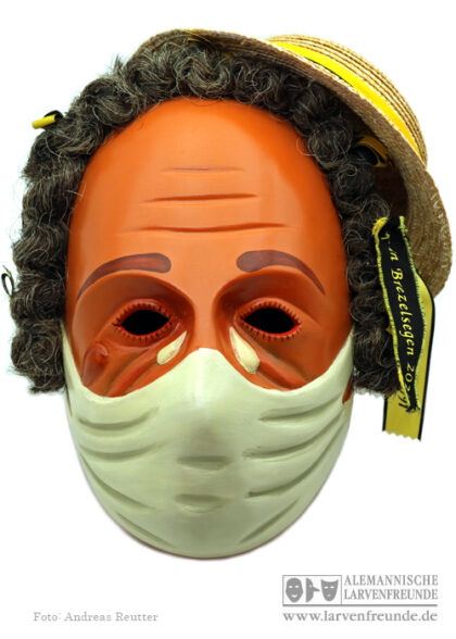 Brüele Schramberg Corona Holzmaske