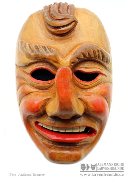 Burgnarr Neufra Holzmaske Hahn