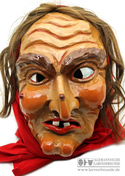 Hexe Wellendingen Hahn Hexenmaske