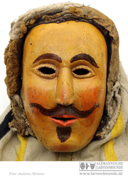 Husar Wellendingen Holzmaske