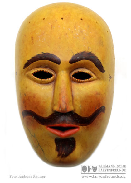 Husar Wellendingen Holzmaske Hahn