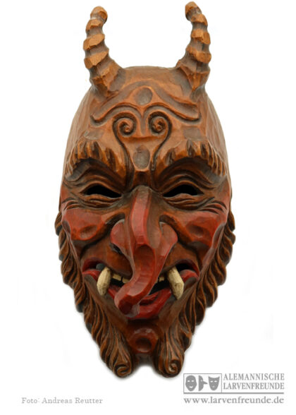 Waldteufel Kau Teufelsmaske Schmid