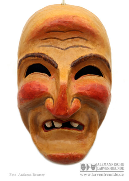 Flachsnarr Wangen Schmid Pappmaske Kindermaske