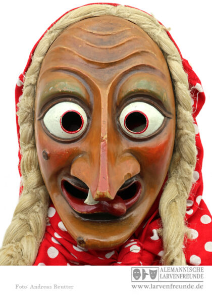 Hexe Geisingen Hexenmaske Udry Holzmaske