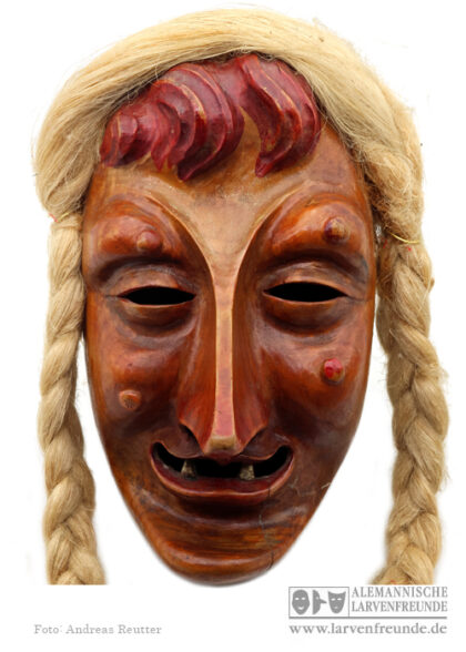 Hexe Geisingen Hexenmaske Udry Holzmaske