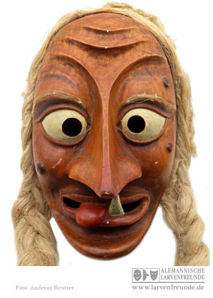 Hexe Geisingen Hexenmaske Udry Holzmaske
