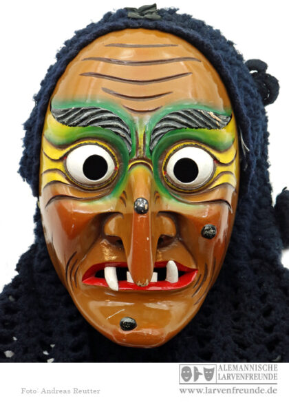 Narrenzunft Schörzingen Hexe Hexenmaske