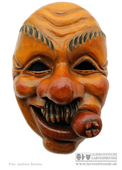 Dorausschreier Saulgau Holzmaske